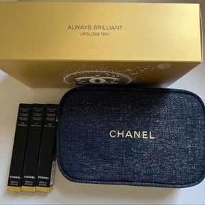 CHANEL HOLIDAY 2023 Always Brilliant gloss trio set